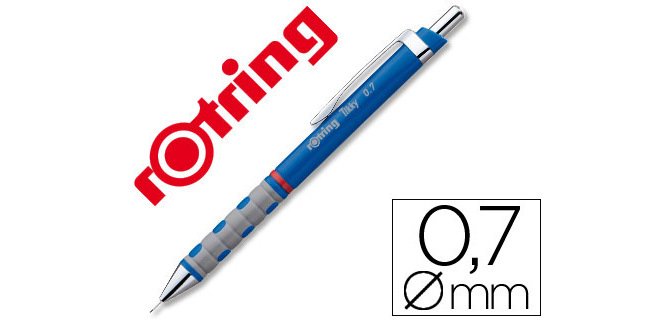 Portaminas rotring tikky 0,7 mm azul