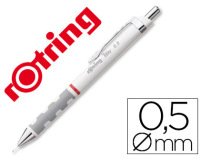 Portaminas rotring tikky 0,5 mm blanco