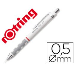 Portaminas rotring tikky 0,5 mm blanco