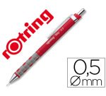 Portaminas rotring tikky 0,5 mm rojo