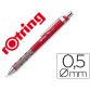 Portaminas rotring tikky 0,5 mm rojo