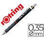 Portaminas rotring tikky 0,35 mm negro