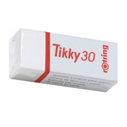 Goma rotring tikky 30 blanca