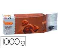 Pasta para modelar jovi 1000 gr terracota