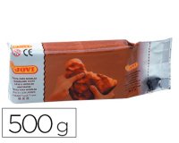 Pasta para modelar jovi 500 gr terracota