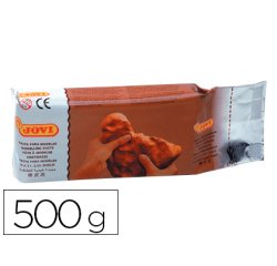 Pasta para modelar jovi 500 gr terracota