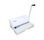 Encuadernadora para espiral yosan 64 perfora 20 hojas tamaño folio paso 64 5:1 encuaderna hasta 330 hojas