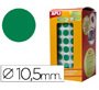 Gomets autoadhesivos circulares 10,5 mm en rollo Apli