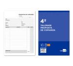 Talonario liderpapel pedidos cuarto original y copia t222 texto en catalan