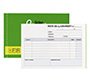 Talonario liderpapel entregas 8º original y copia t228 apaisado texto en catalan