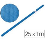 Papel kraft liderpapel azul rollo 25x1 m