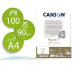 Papel torreon blanco a4 90 gr paquete de 100 hojas