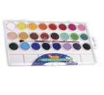Acuarela jovi 24 colores con pincel estuche de plastico