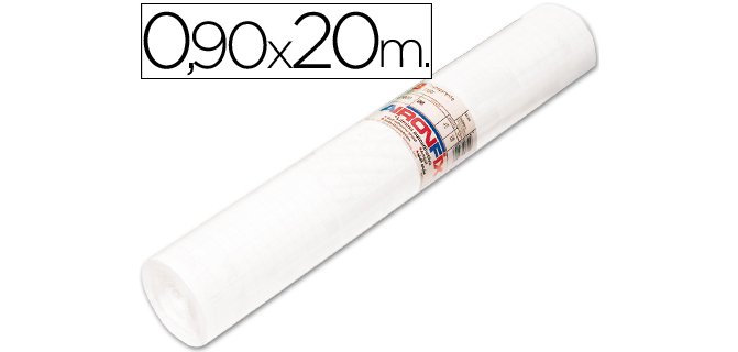 Rollo adhesivo Aironfix unicolor blanco 
