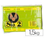 Arcilla argila sio-2 color rojo paquete de 1,5 kg