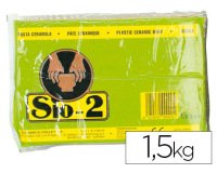 Arcilla argila sio-2 color rojo paquete de 1,5 kg