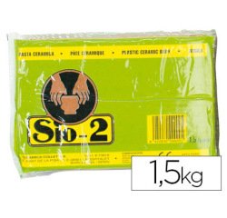 Arcilla argila sio-2 color rojo paquete de 1,5 kg