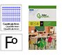 Bloc examenes liderpapel cuadro 4mm folio 40 hojas 60 g