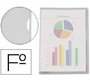 Carpeta dossier uñero plastico esselte folio translucidoo