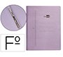 Carpeta gusanillo liderpapel folio carton azul