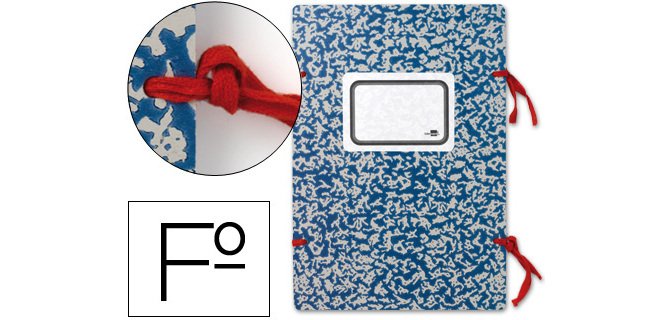 Carpeta legajos liderpapel folio carton