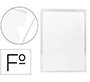 Carpeta dossier uñero plastico q-connect 180 mc folio transparente