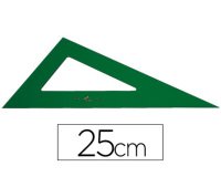 Cartabon faber castell 25 cm plastico verde