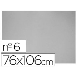Carton gris nº 6 76x106 cm hoja