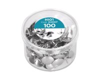 Chincheta liderpapel niquelada caja de 100 unidades