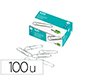 Clips liderpapel nº2 labiados 33 mm caja de 100 unidades