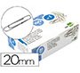 Clips liderpapel nº1 labiados 20 mm caja de 100 unidades