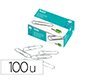 Clips liderpapel nº3 labiados 43 mm caja de 100 unidades