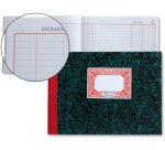 Libro miquelrius cartone 3087 cuarto 100 hojas entrada y salida apaisado