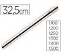 Escala m+r 1632.20 1:100-200-250-300-400-500 30 cm estuche rigido color