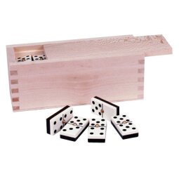 Domino profesional chamelo caja madera