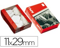 Etiquetas colgantes apli 385 11x29 mm caja de 1000 unidades