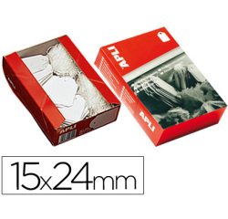 Etiquetas colgantes apli 388 15x24 mm caja de 1000 unidades