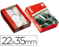 Etiquetas colgantes apli 390 22x35 mm caja de 500 unidades