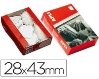 Etiquetas colgantes apli 391 28x43 mm caja de 500 unidades
