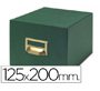 Fichero fichas tela verde 1000 fichas n.4 tamaño 125x200 mm
