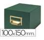 Fichero fichas tela verde 1000 fichas n.3 tamaño 100x150 mm