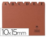 Indice fichero carton nº3 100x150 mm