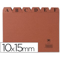 Indice fichero carton nº3 100x150 mm