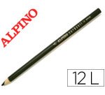 Lapices alpino carbonil caja de 12 unidades