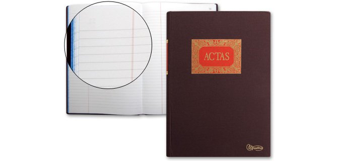 Libro miquelrius folio 50 hojas actas