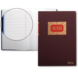 Libro miquelrius folio 100 hojas actas