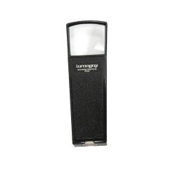 Lupa con luz 7501 plastico negro 40 mm