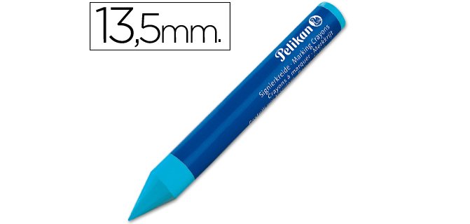 Minas pelikan para marcar azul caja de 12 unidades