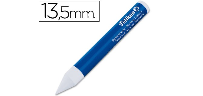 Minas pelikan para marcar blanca caja de 12 unidades