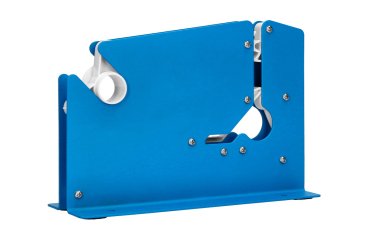 Maquina cierra bolsa q-connect metalica pintada color azul